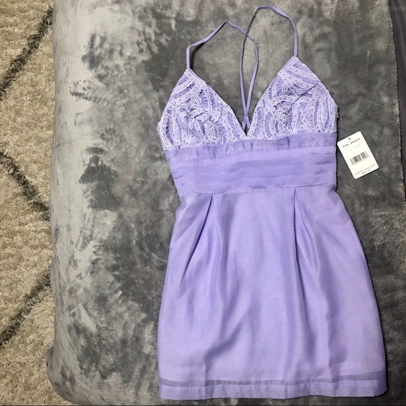 BRAND NEW Free People Purple Dress - Picture 2 of 6